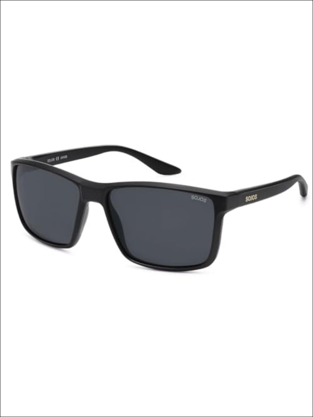Retro TR90 Oversized Polarized Square Sunglasses UV400 TAC Lenses